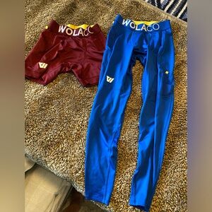 WOLACO Men’s Running/workout leggings/briefs - Super comfy - Medium